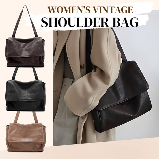 🔥Uitverkoop 50% Korting✨Vintage leren damestas