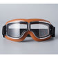 🥽 🏍️ Vintage helmbril motorbril – UV-bescherming, anti-condens en verstelbare band 🛡️