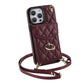 Accordion Leather Card Holder Crossbody iPhone Case