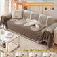 Double sided chenille sofa cover