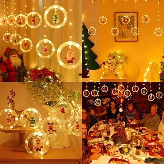 🎁Kerst voorverkoop🎄Kerstdecoratie ringverlichting