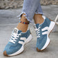🎁2026 Nieuw binnen 40% KORTING💥✨Dames Nieuwe Lente Herfst Ronde-Neus Dikke Zool Casual Schoenen👟💥