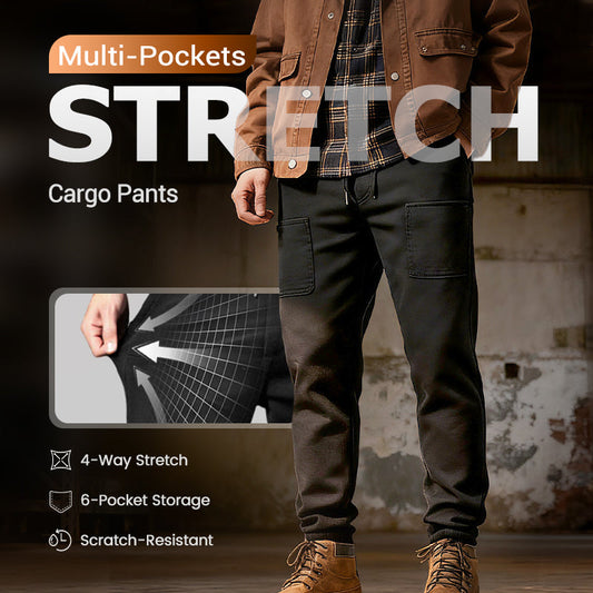 👖 MultiPants – Zeer Rekbare, Duurzame Cargobroek Met Meerdere Zakken! 🛠️💪
