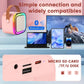 🎅Uitverkoop 50% korting🎶Draadloze draagbare minikaraokemachine