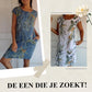 🌷 49% KORTING | Dames Jurk met Ronde Hals & Botanische Print – Fris, Comfortabel & Perfect voor het Voorjaar🌿