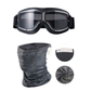 🥽 🏍️ Vintage helmbril motorbril – UV-bescherming, anti-condens en verstelbare band 🛡️