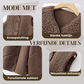 🔥Laatste dag 50% korting🔥Vrouwen Fall Button Down Korte Warme Vest