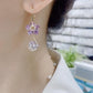 Luxury Flower Earrings™ | Modieuze Glanzende Kristal Accessoires