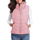 💖Uitverkoop 50% korting✨️Dames mouwloos puffer vest met ritssluiting💗