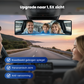 🚗👁️ Brede Auto Gebogen Achteruitkijkspiegel – Groothoekvisie, Eenvoudige Installatie & Universeel Pasvorm（Veilig Rijden Met Meer Zicht!）