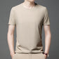 🔥Zomer Uitverkoop🔥Ademend Effen Kleur Kort Mouw Wafel T-shirt