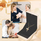 🤩Full Diamonds draaibare kroon kruis ketting