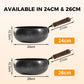 🔥Hot Sale 50% KORTING🍳Ongecoate dikke ijzeren pan