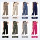 2025 New Women's Casual Sleeveless Top & Wide-Leg Pants Set