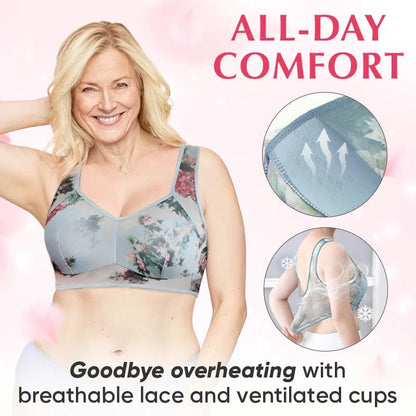 【🔥Nieuwe producten 2026】💖Comfortabele kanten bh zonder knopen