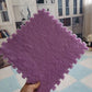 🔥Uitverkoop 50% Korting🚀 Pluche patchwork schuimrubberen vloermat