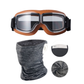 🥽 🏍️ Vintage helmbril motorbril – UV-bescherming, anti-condens en verstelbare band 🛡️