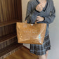 🎀60% OFF New Year Sale🎀Women's Retro Letters Print Tote Bag