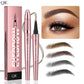 3D Microblading Four Claw Liquid Wenkbrauwpotlood (2 stuks)