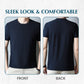 🔥Zomer Uitverkoop🔥Ademend Effen Kleur Kort Mouw Wafel T-shirt