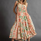 50% KORTING -  Nieuwe grote maat vintage bloemenprint losse mouwloze jumpsuit
