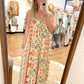 50% KORTING -  Nieuwe grote maat vintage bloemenprint losse mouwloze jumpsuit