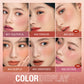 3-in-1 waterproof lichtgewicht blush stick voor ogen, wangen en lippen