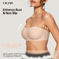 💥 Tijdelijke aanbieding: 50% korting! 🥰💞 Straploze push-upbeha – 360° antislip, zonder beugels & ademend. 🛡️✨