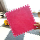 🔥Uitverkoop 50% Korting🚀 Pluche patchwork schuimrubberen vloermat