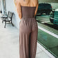 (🎁2024 Nieuwjaar-Hot Sale🎁)❤️Newest Strapless Taille Jumpsuit❤️