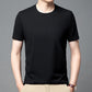 🔥Zomer Uitverkoop🔥Ademend Effen Kleur Kort Mouw Wafel T-shirt