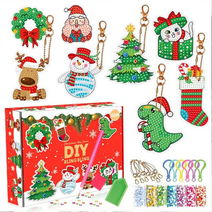 Nieuw ontwerp Kerstmis Diy het Schilderen Stickerset