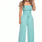 (🎁2024 Nieuwjaar-Hot Sale🎁)❤️Newest Strapless Taille Jumpsuit❤️