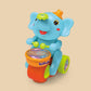 🎁⚽Laatste dag van de uitverkoop👦👧Muzikaal lopend olifantje-drummer-speeltje