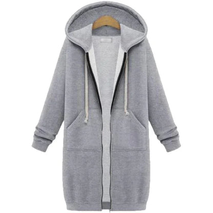 Dames Sweatshirt met lange capuchon