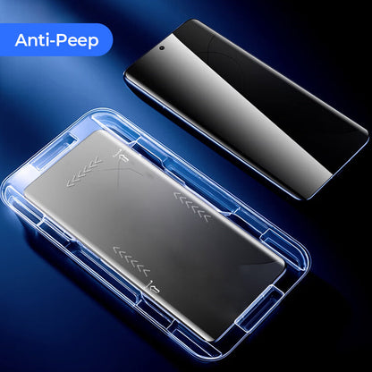 Anti-spionage & 4K HD Glas Screenprotector met Automatische Stofverwijdering voor Samsung Galaxy S-serie