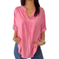 🌷Uitverkoop 49% korting💝Casual Ademende effen kleur top met V-hals