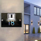 Solar-Powered Address Number Sign