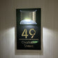 Solar-Powered Address Number Sign