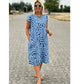 🌟Hot sale-49% korting💃2025 Nieuwe Boho Vintage Casual Bedrukte Jurk