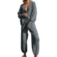 ✨Uitverkoop 50% korting✨gratis verzending🔥 Casual 2-delige outfits voor dames, oversized gebreid vest en wijde broek met hoge taille