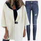 💥Uitverkoop 49% korting💕Casual stand kraag van dameshalte halve zip jas