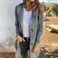 Button-down vest met capuchon voor dames