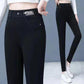 Warme Skinny Jeans met hoge taille en stretch voor vrouwen