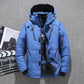 Witte Eendendons Parka Winter Warm Jasje voor heren