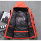 Witte Eendendons Parka Winter Warm Jasje voor heren