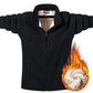 Heren Winter Modieus Fleece Rits Jasje