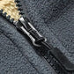 Heren Winter Modieus Fleece Rits Jasje
