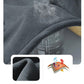 Heren Winter Modieus Fleece Rits Jasje