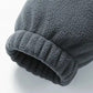 Heren Winter Modieus Fleece Rits Jasje